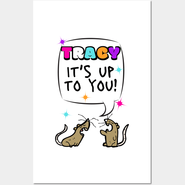 Tracy It's Up to You - Hairspray Musical Wall Art by sammimcsporran